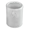 Artistic Metal Pencil Cup, White ART20005WH